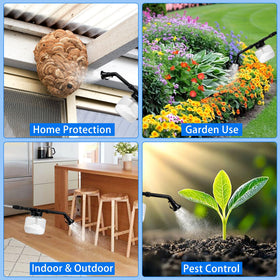 Cijoaui Push-Pull Duster is ideal for home, garden, and light agricultural tasks.