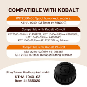 Cilivo Kobalt 40V compatibility for smooth spool engagement and reliable trimming
