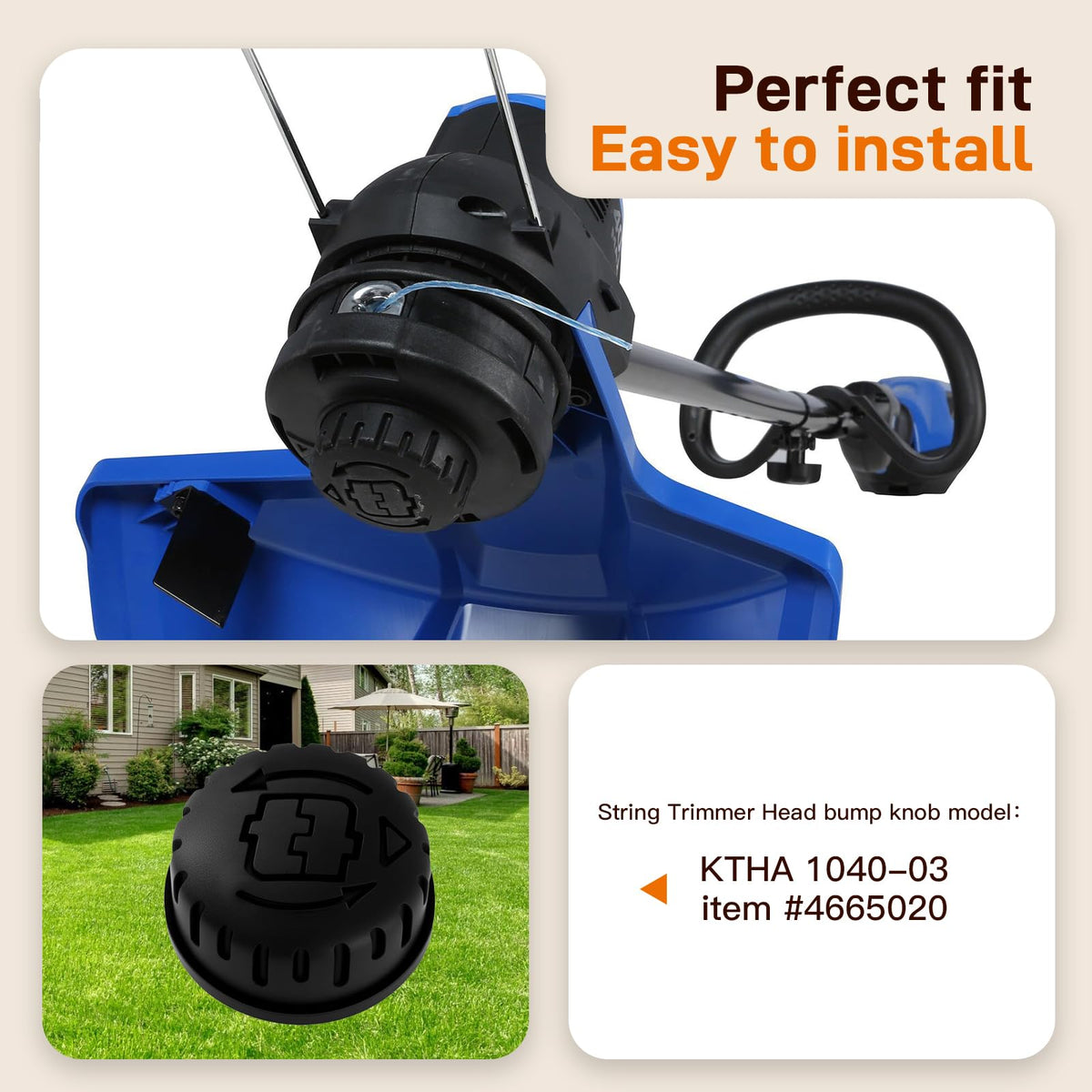 Cilivo KST2580-06 spool image highlighting 0.080 inch line feeding