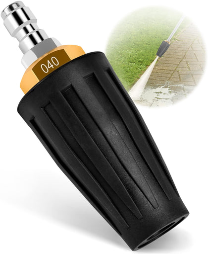 CIMALAB turbo nozzle 360° rotation cleans concrete efficiently.