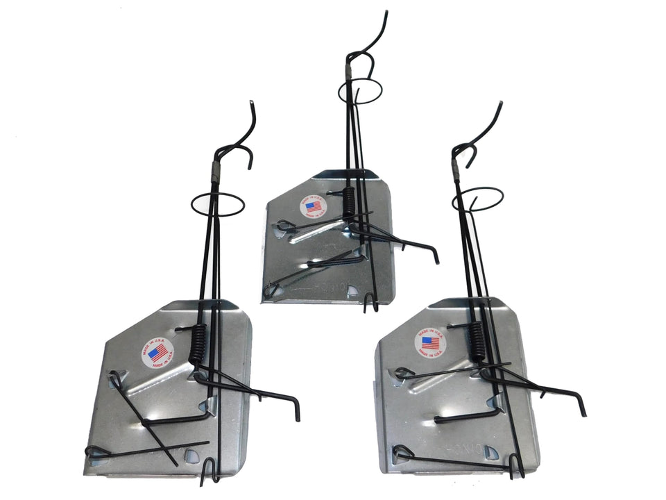 Cinch Gopher Trap small pack front view shows durable, heavy-duty construction for outdoor use.