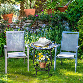 Cinnvoice 14x17 inch table fits compact spaces beautifully.