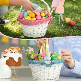 Cinnvoice candy storage baskets perfect for Easter treats and home organization