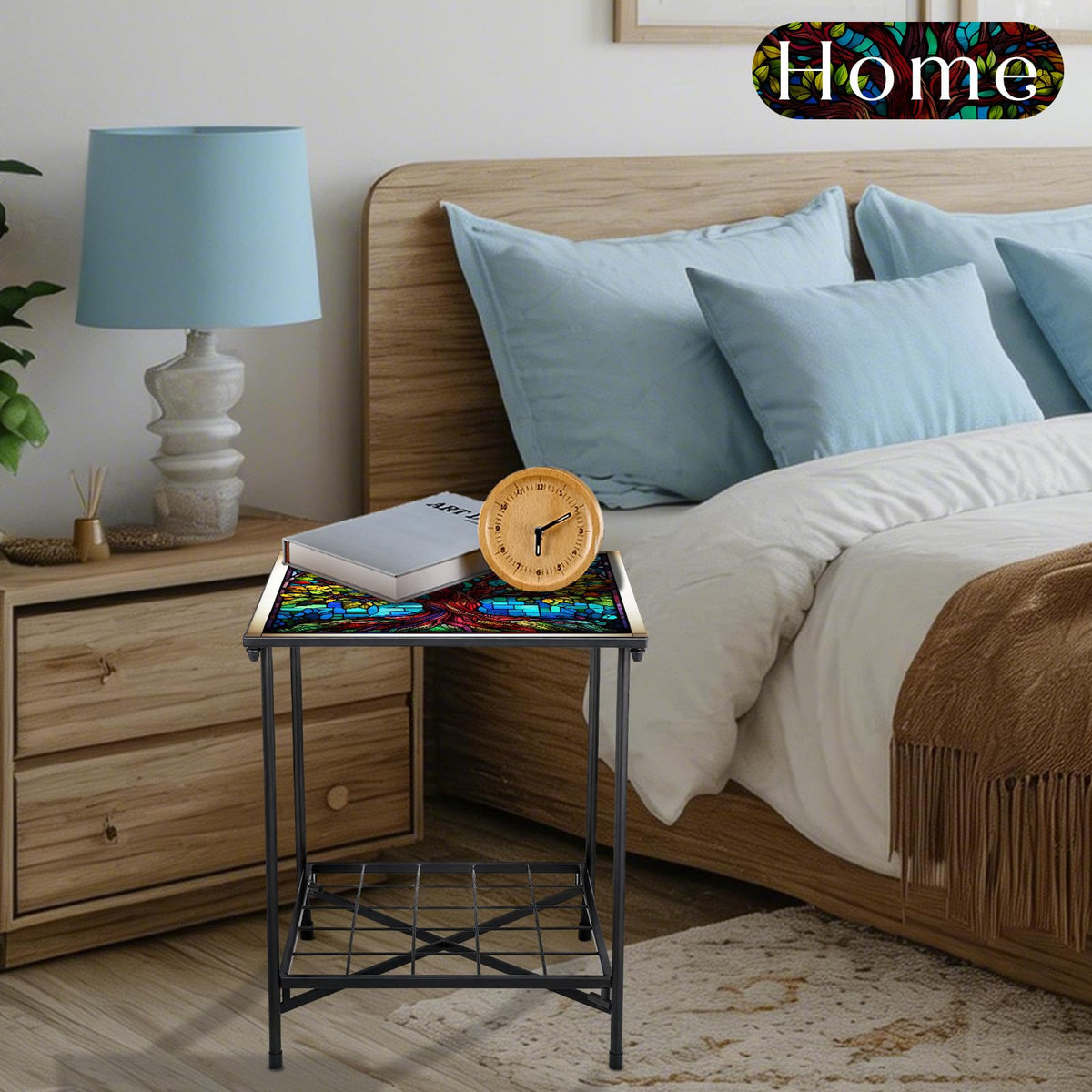 Cinnvoice easy-assembly side table ready in minutes