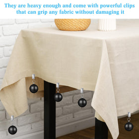 Cinnvoice weight ball helps keep sofa covers in place during use.
