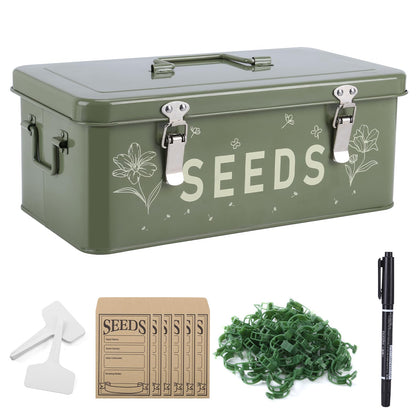 Cinpode seed storage organizer lid keeps seeds dry and accessible