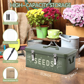 Cinpode 60 transparent bottles for seed storage