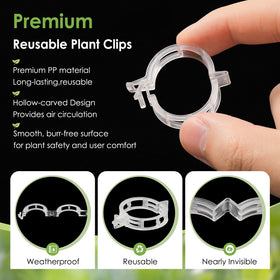CINKSY clip-on design on trellis demonstrates easy installation