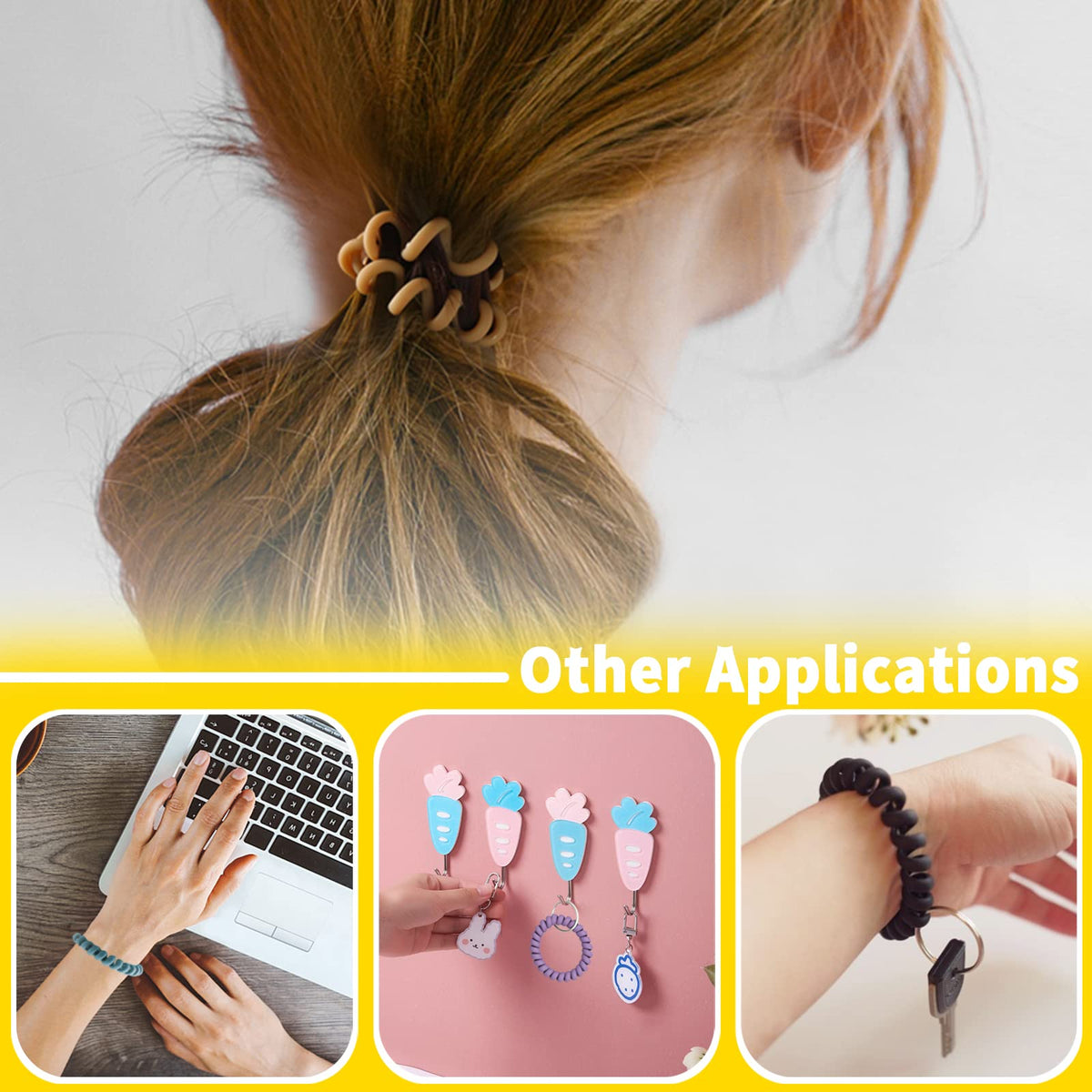 Cinvo wristbands fit ID badges securely and comfortably.
