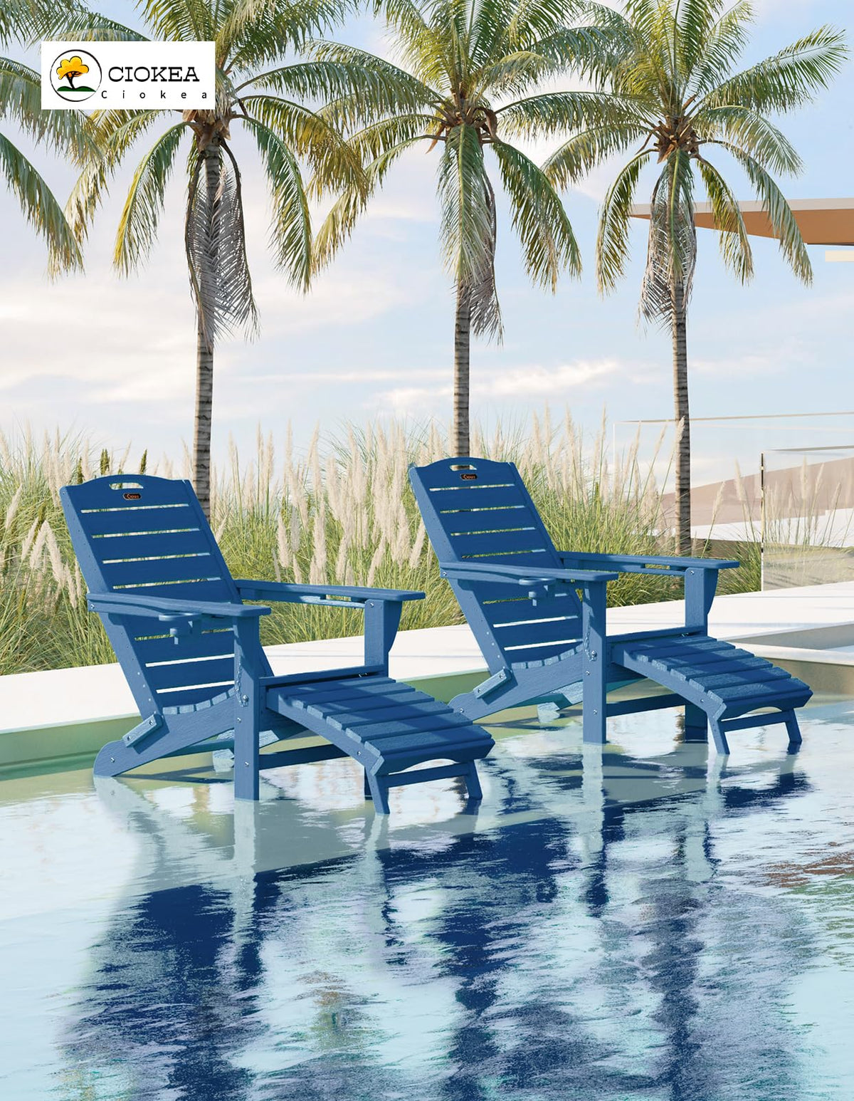 Ciokea durable no-crack no-fade construction ideal for garden and lawn.
