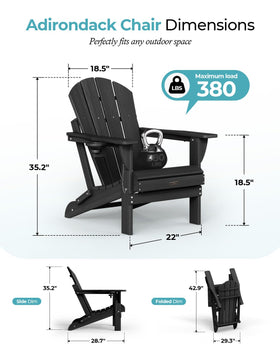 Ciokea chair in wood-grain HDPE, weather-resistant outdoor furniture