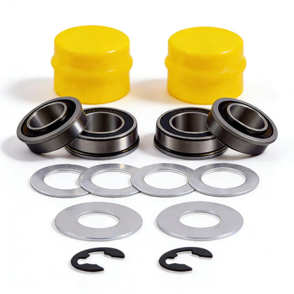 Ciuouient front wheel bushing to bearing kit for John Deere tractors improves wheel stability