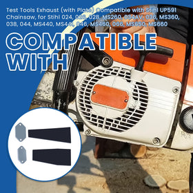 Ciuouient test tools exhaust plate fits Stihl 024 for reliable diagnostics.
