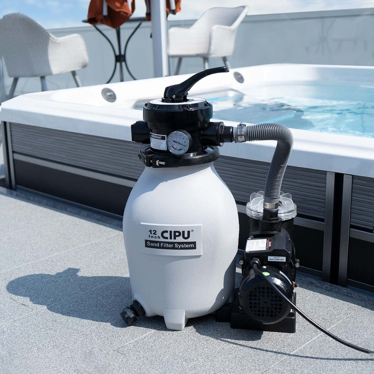 CIPU 4-way valve in action improves filtration control.