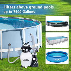 CIPU ready-to-install system for above-ground pools.