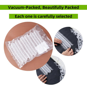 CIQIYO soft-inner-surface-clip prevents tissue damage while securing stems.