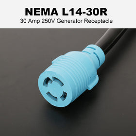 CircleCord heavy-duty molded plug built for outdoor durability.