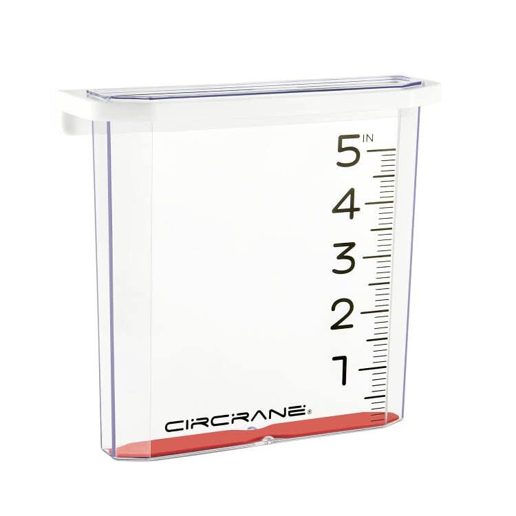 Circrane precipitation dial reading supports accurate daily watering planning