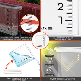 Circrane stainless steel screws ensure durable outdoor installation