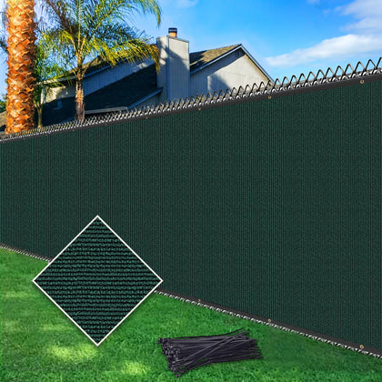 Cisvio 5ftx50ft fence screen provides privacy for outdoor spaces