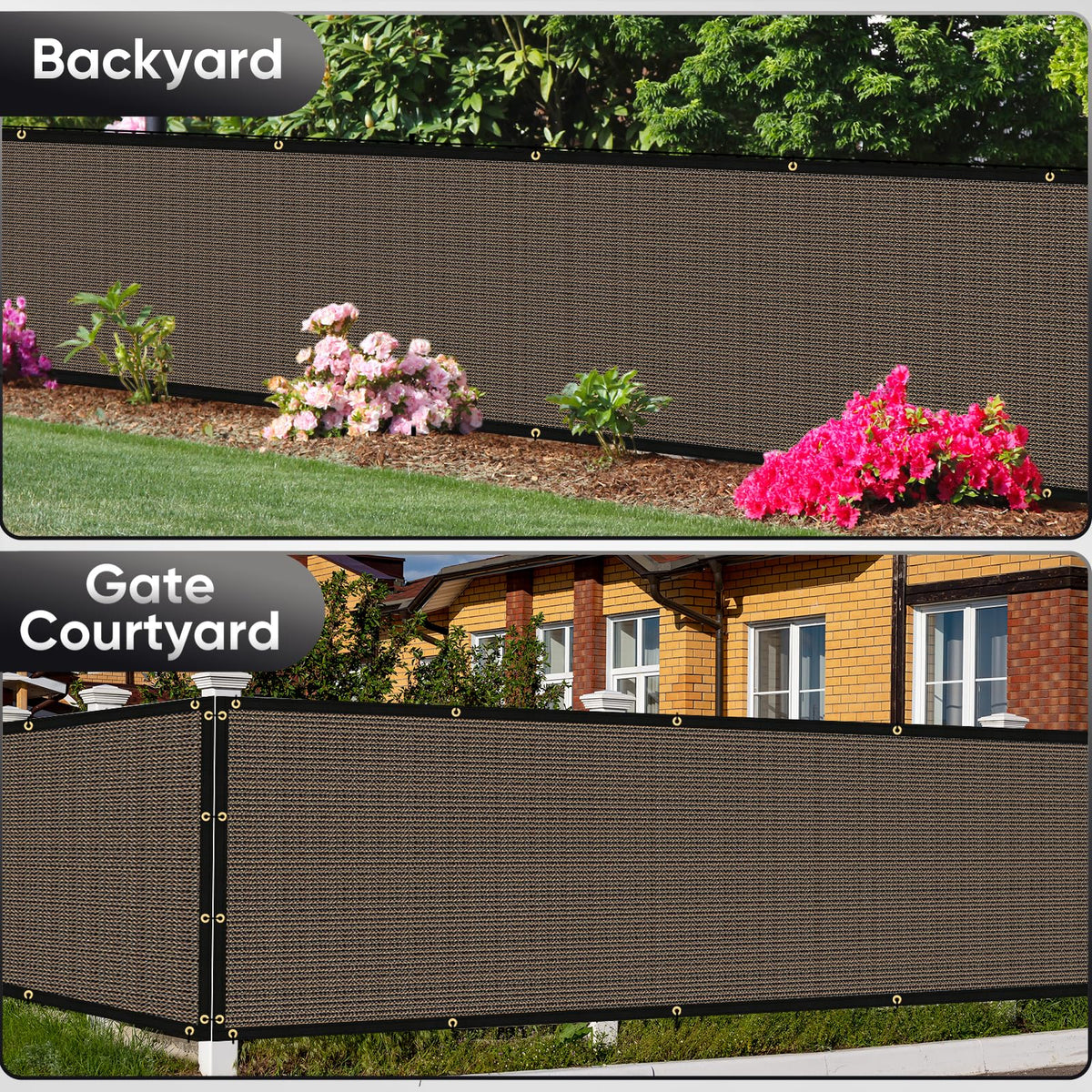 Cisvio-custom-size-screen tailored to yard or balcony.