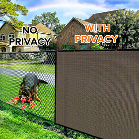 Cisvio heavy-duty windscreens shield yards and balconies from prying eyes.