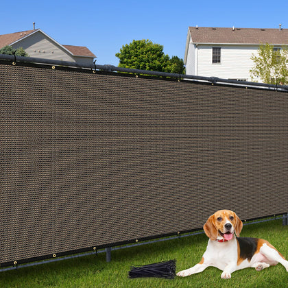 Cisvio privacy-screen-coverage shows 90% blockage for patio privacy.