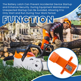 Ciuouient lockout lever for MSA140 strengthens control during maintenance tasks.