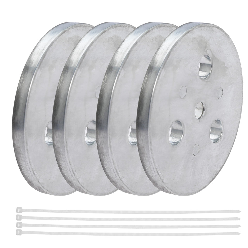 Ciweisah zinc anode plate main view showing compact pool protection