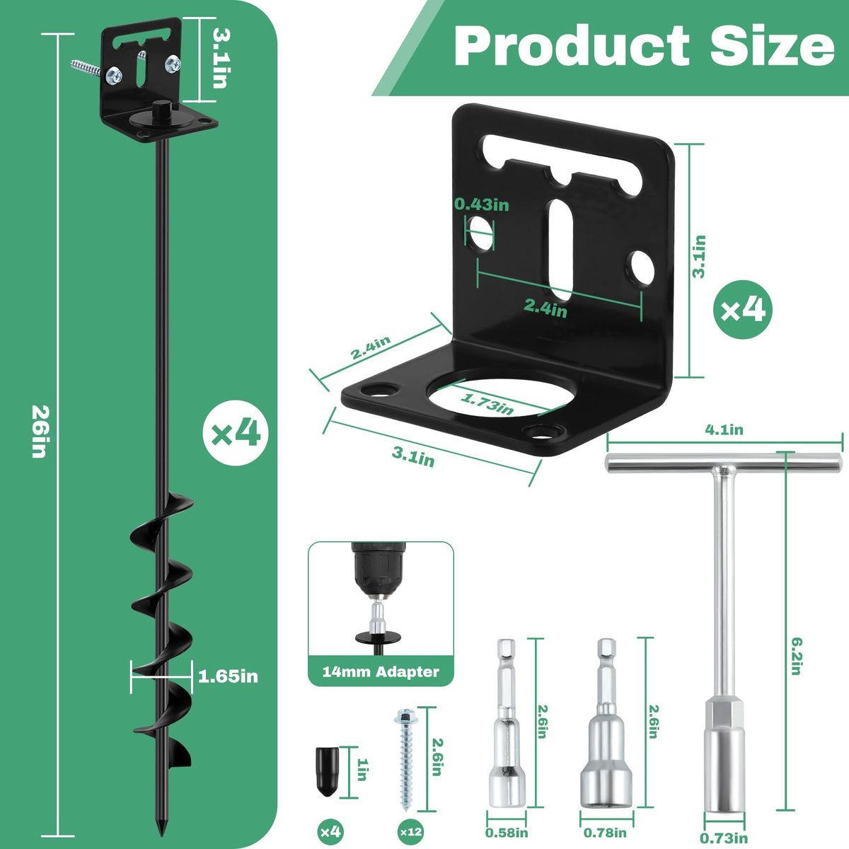 Drill adapter for quick anchor installation using power tools