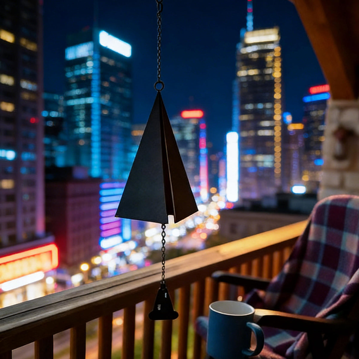 CJFNDFA detachable-pendant wind chime lets you swap styles