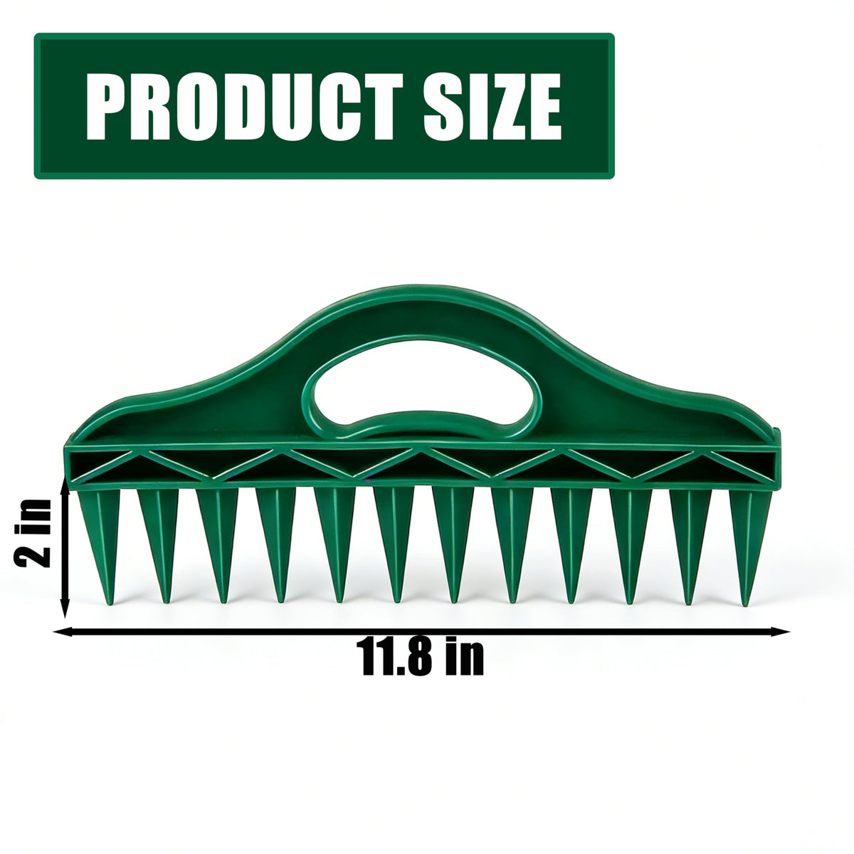 CJFNDFA Seed Planter Tool depth guide shows adjustable 1-3 inch planting depth.