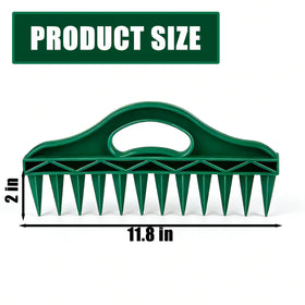 CJFNDFA Seed Planter Tool depth guide shows adjustable 1-3 inch planting depth.