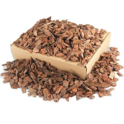 CJGQ 18-quart orchid bark mulch ready for potting and aeration.