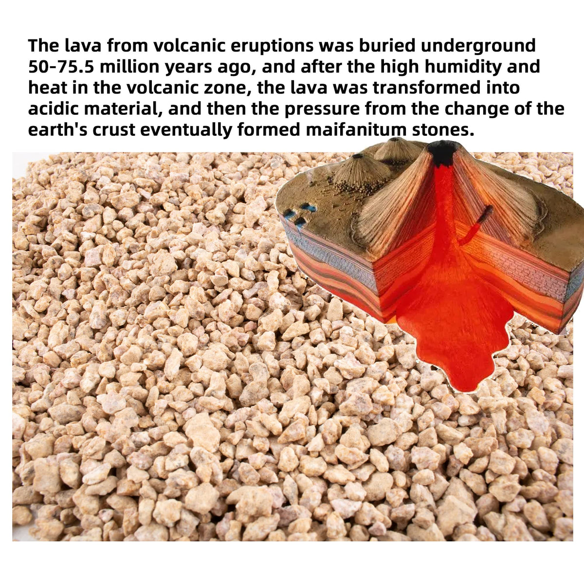 CJGQ Maifan stones drainage for succulents and cactus health