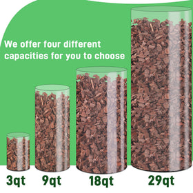 CJGQ orchid bark used as garden soil amendment for better texture