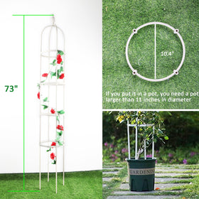 CJGQ supports ivy, roses, tomatoes, and morning glories for vertical gardening