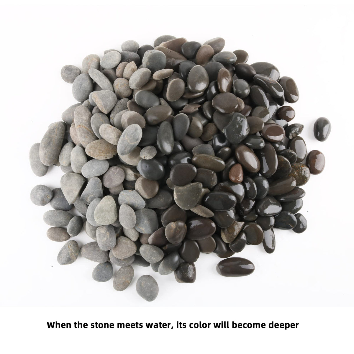 CJGQ rocks for vases and bonsai with calm natural feel.