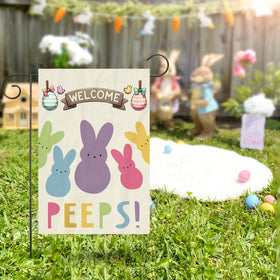 CJYGEGE flag is perfect for egg hunt photos and family gatherings.