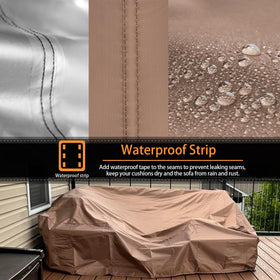 CKCLUU all-season protection for furniture against sun and rain