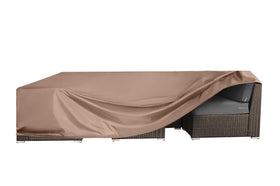CKCLUU patio cover on sectional protects from rain and debris