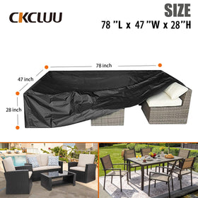 CKCLUU raised airflow under cover reduces moisture buildup.