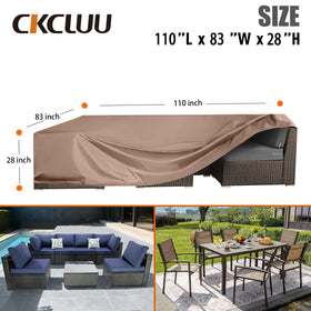 CKCLUU vented design promotes airflow to reduce moisture buildup beneath cover.
