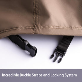 CKCLUU water-resistant coating blocks rainfall while maintaining fabric flexibility.