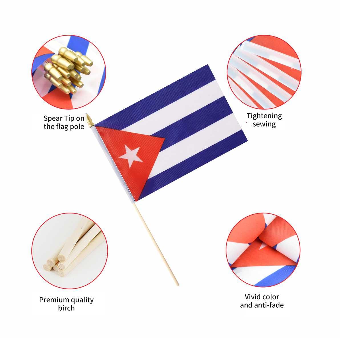Ckexin reusable flags suitable for garden, office, and celebrations