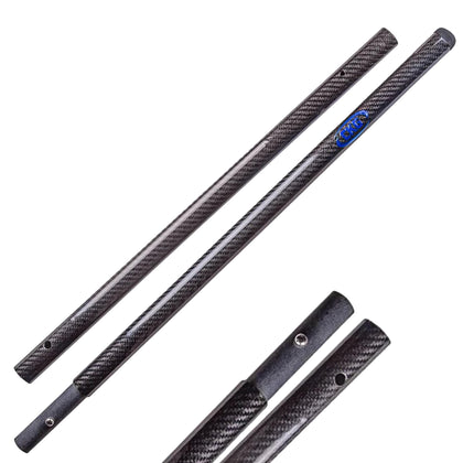 CKG carbon fiber travel sand scoop handle for beach metal detecting and digging.