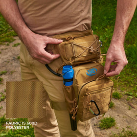 CKG durable drop-leg bag built for rugged outdoor adventures.