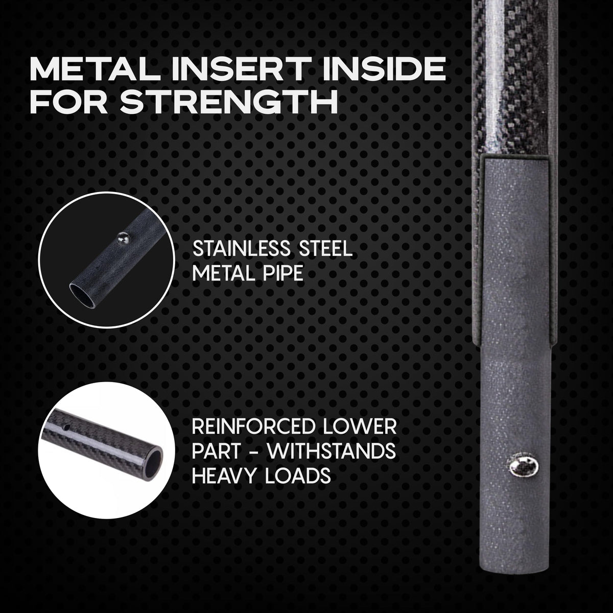 Ergonomic shovel grip improves comfort during long treasure-hunting sessions.