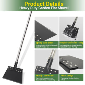 CKLT ergonomic-rubber-grip comfortable grip minimizes fatigue on scraping sessions