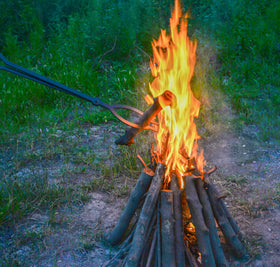 CKLT indoor-outdoor fire pit tools ideal for different settings.